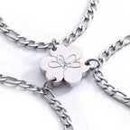 Magnetic Chain Bracelets for Family & Friends (3 pieces)