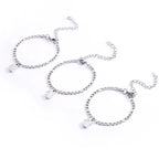 Magnetic Chain Bracelets for Family & Friends (4 pieces)