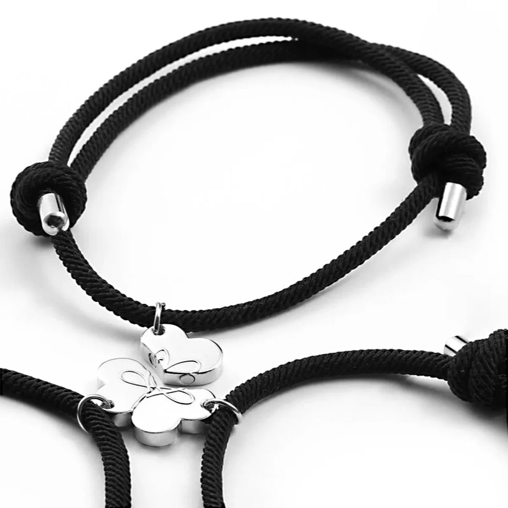 Magnetic Rope Bracelets for Family & Friends (3 pieces)