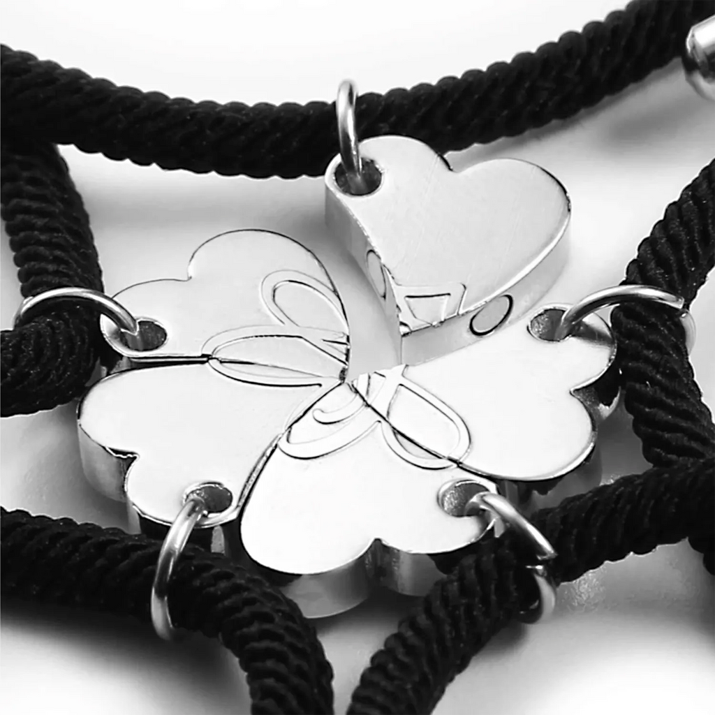 Magnetic Rope Bracelets for Family & Friends (5 pieces)