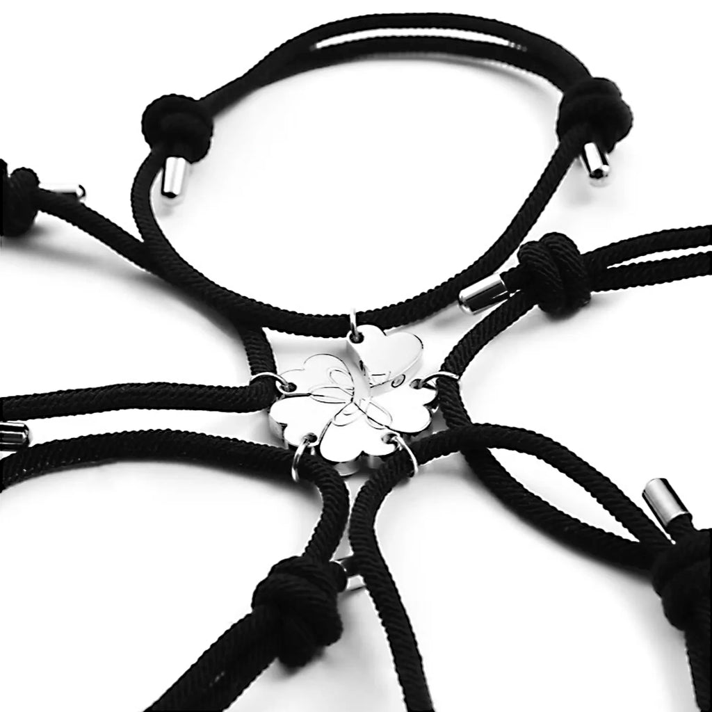Magnetic Rope Bracelets for Family & Friends (5 pieces)