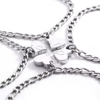 Magnetic Chain Bracelets for Family & Friends (4 pieces)