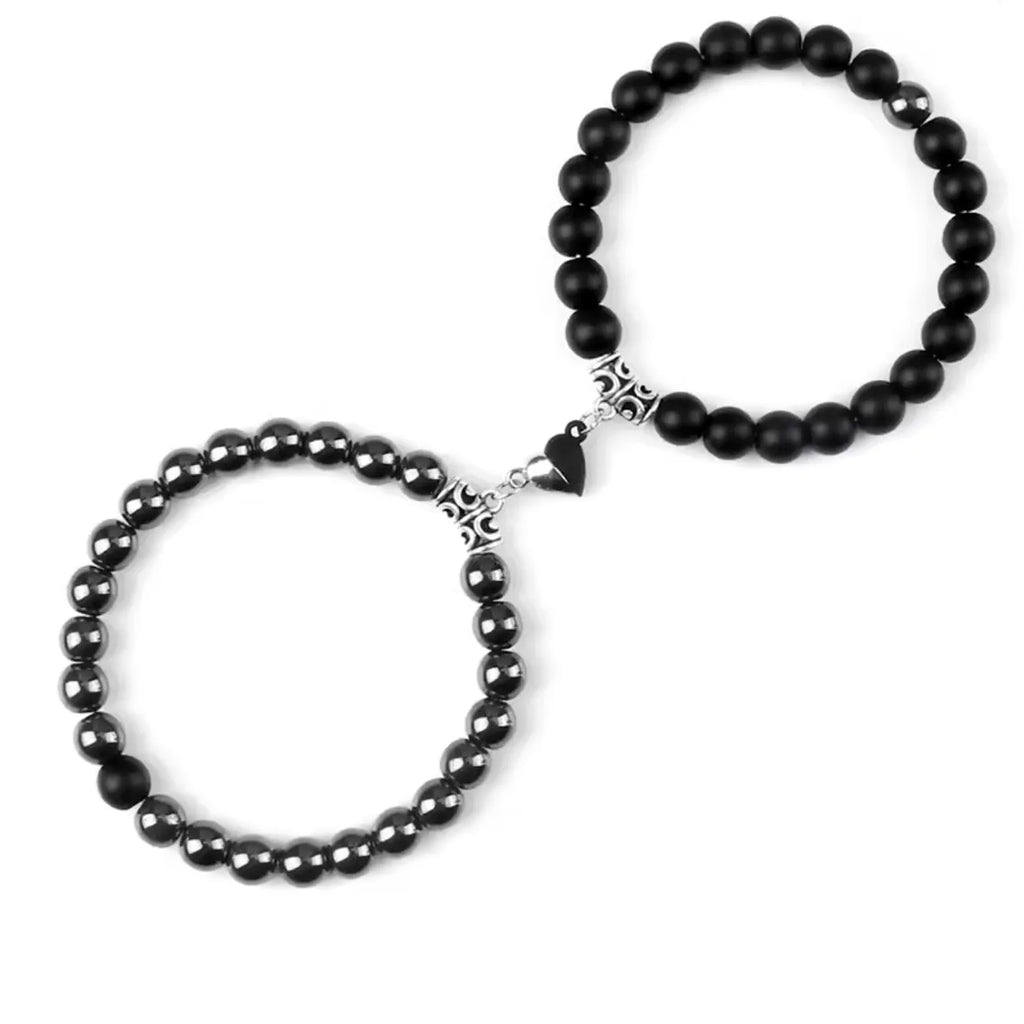 Magnetic Heart Beads Bracelets
