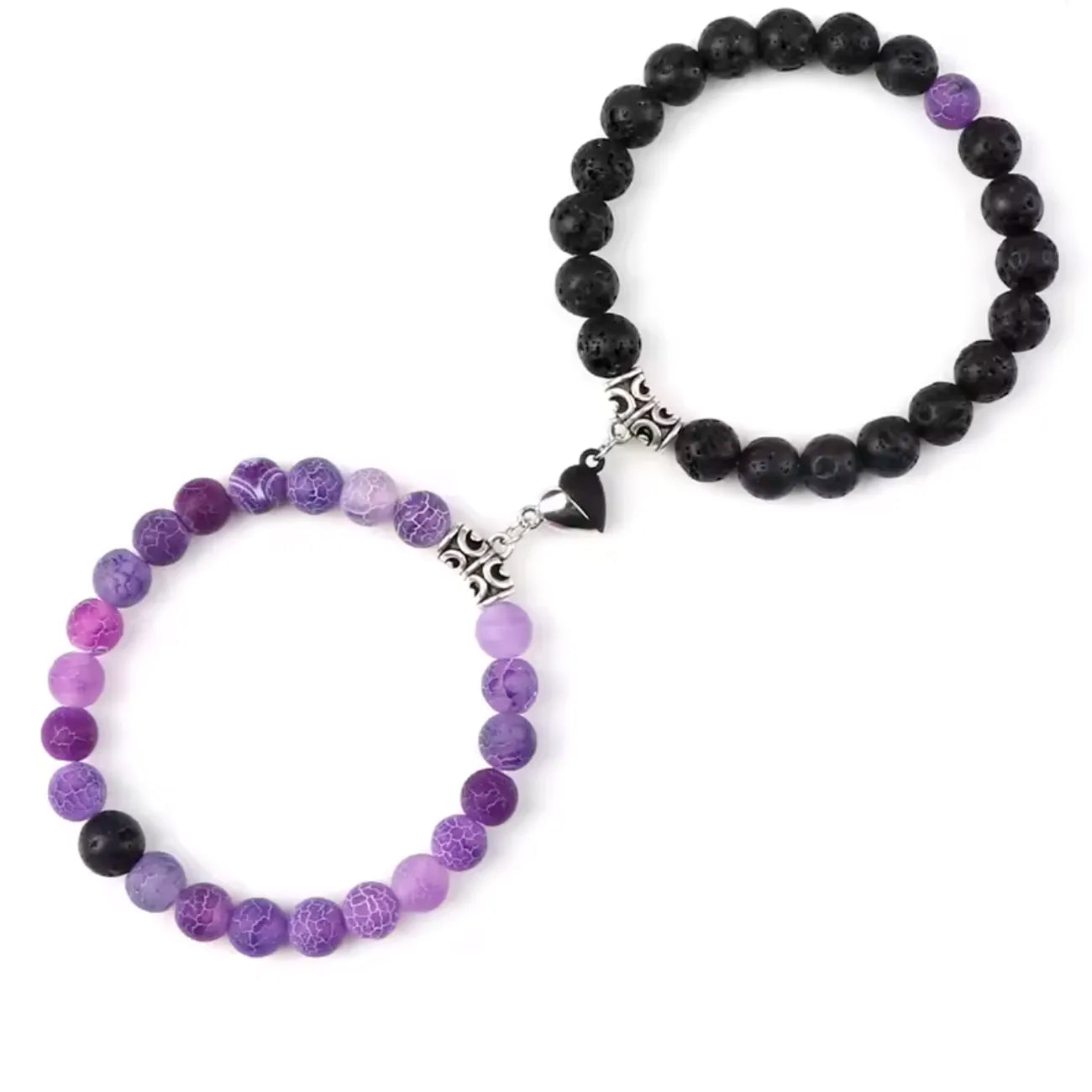 Magnetic Heart Beads Bracelets