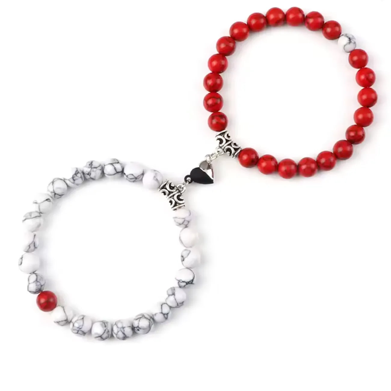 Magnetic Heart Beads Bracelets