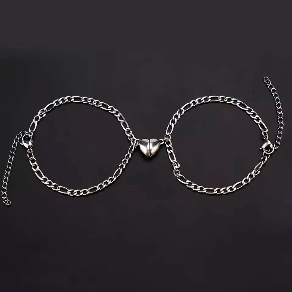 Magnetic Heart Chain bracelets