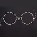 Magnetic Heart Chain bracelets