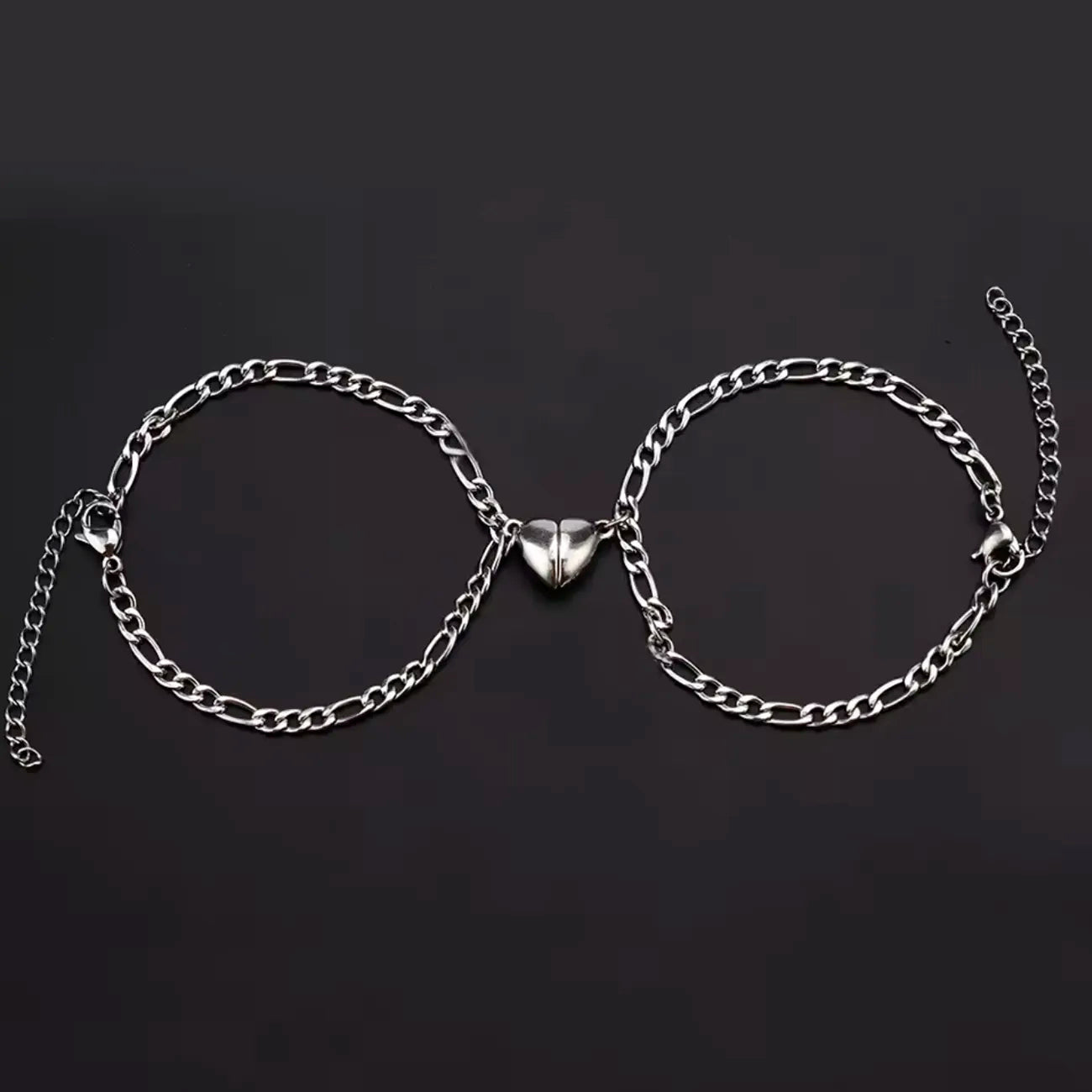 Magnetic Heart Chain bracelets