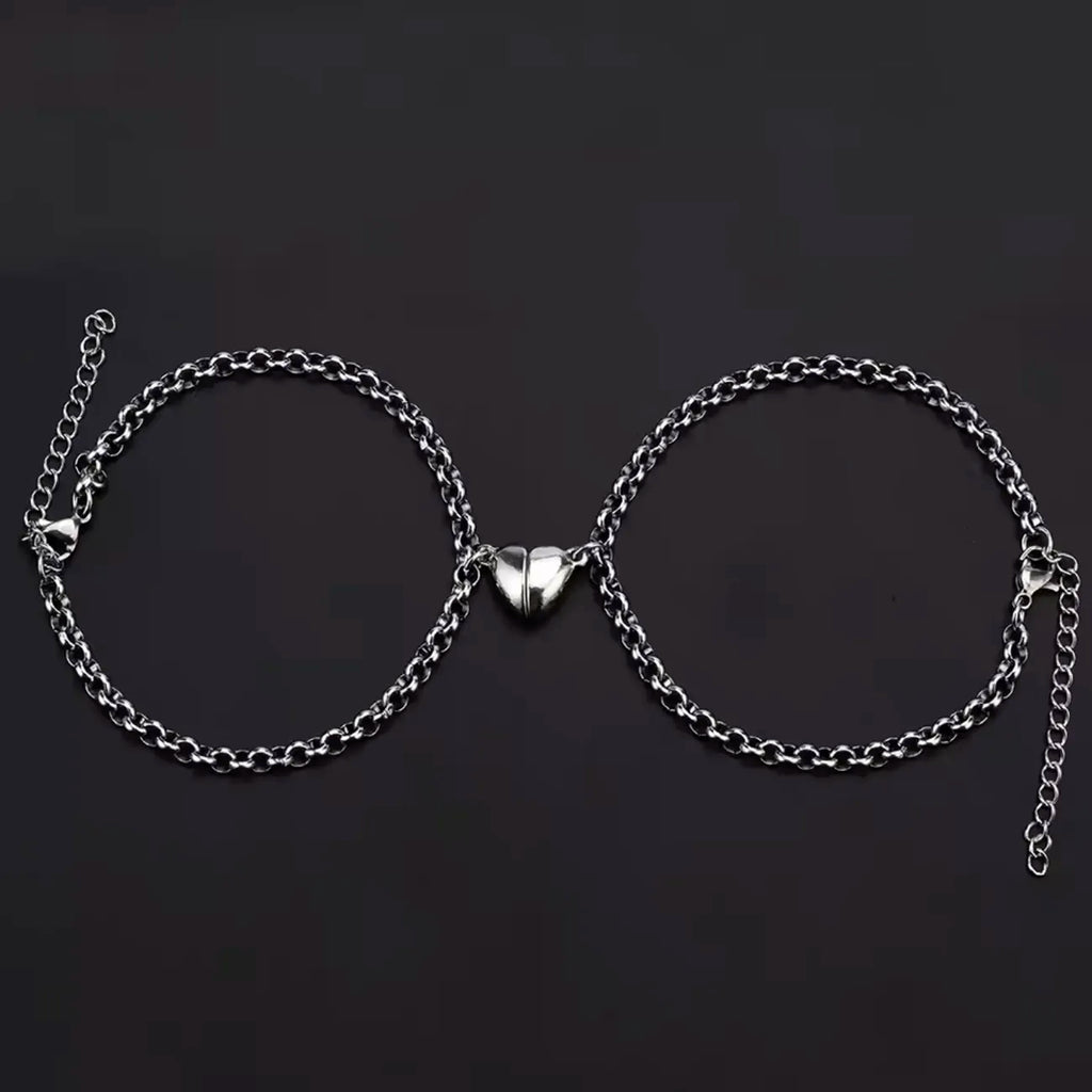 Magnetic Heart Chain bracelets