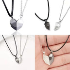 Magnetic Heart Couple Necklaces