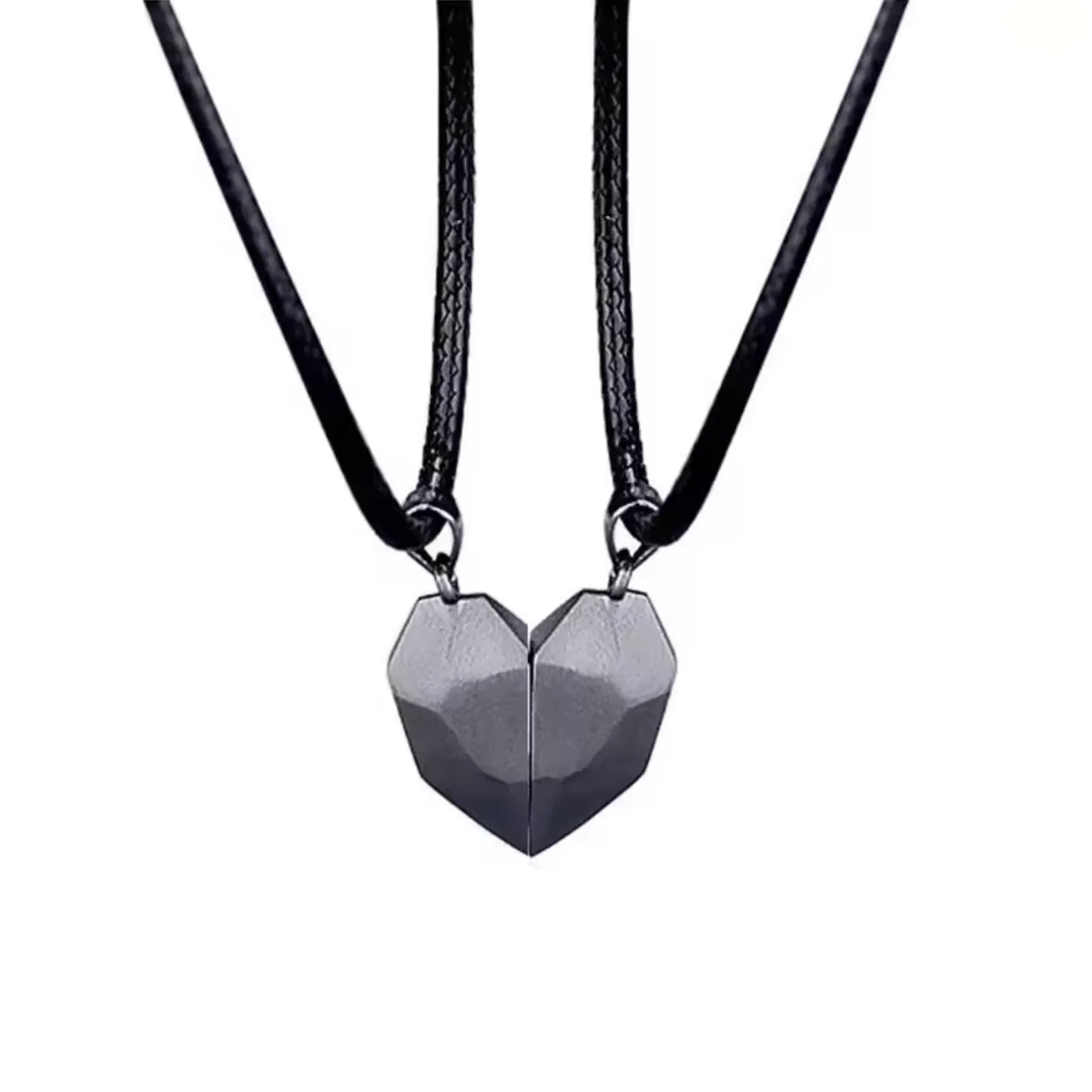 Magnetic Heart Couple Necklaces