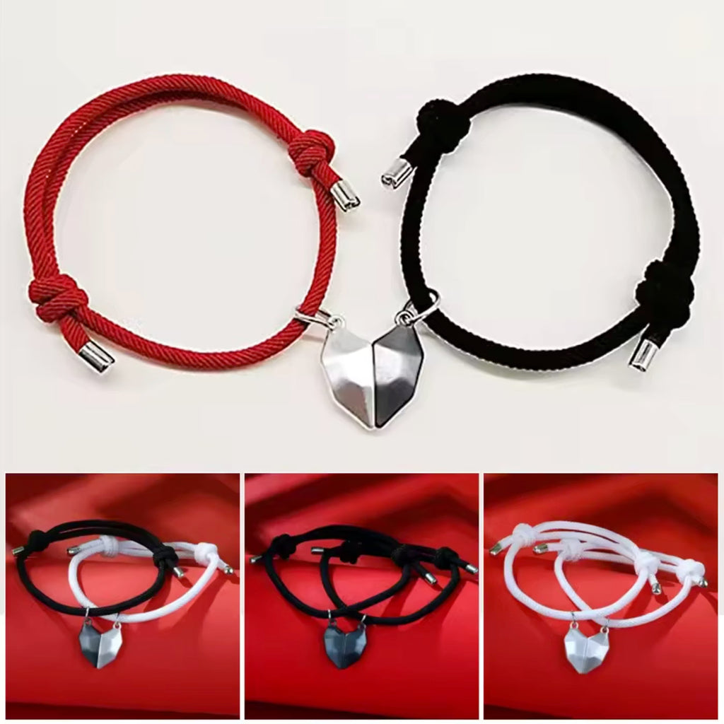 Magnetic Modern Heart Bracelets