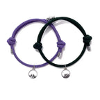 Magnetic wave and mountain Rope Bracelelts
