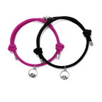 Magnetic wave and mountain Rope Bracelelts