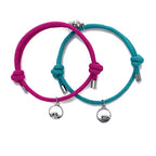 Magnetic wave and mountain Rope Bracelelts
