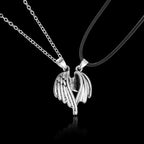 Magnetic Wings Couple Necklace