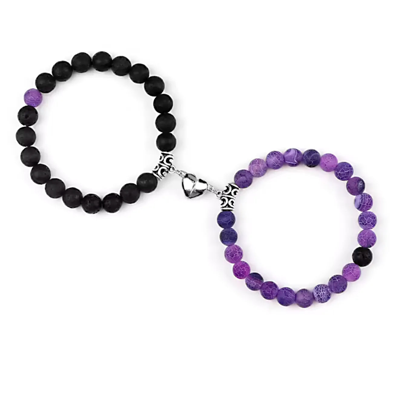 Magnetic Heart Beads Bracelets