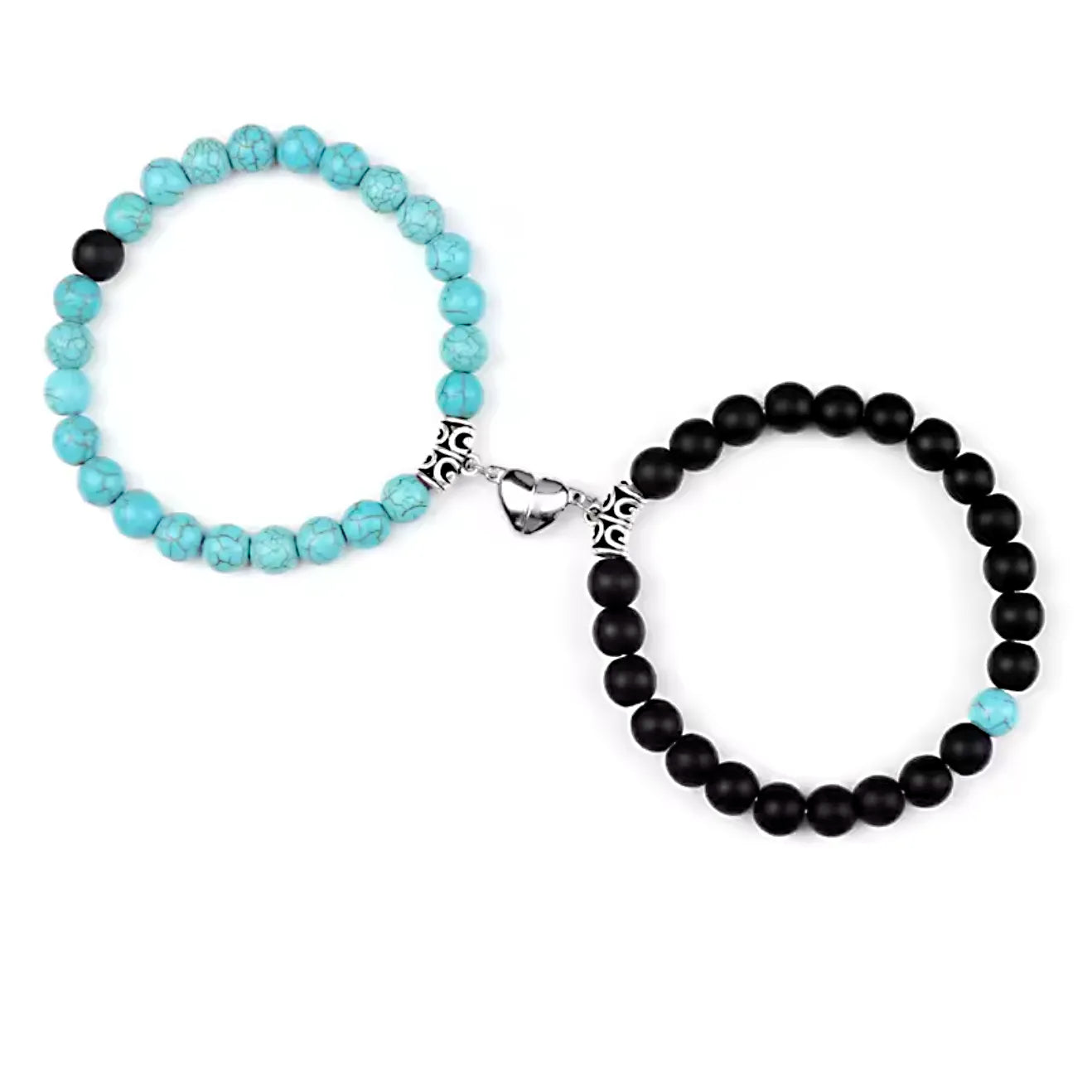 Magnetic Heart Beads Bracelets
