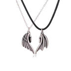 Magnetic Wings Couple Necklace