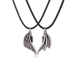 Magnetic Wings Couple Necklace