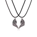 Magnetic Wings Couple Necklace